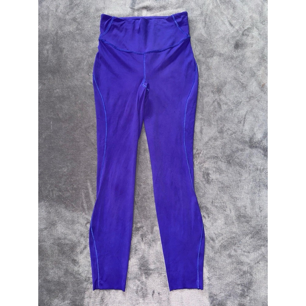 LULULEMON Wunder Under Purple Leggings Yoga Athletic Pants Ankle Size 4
